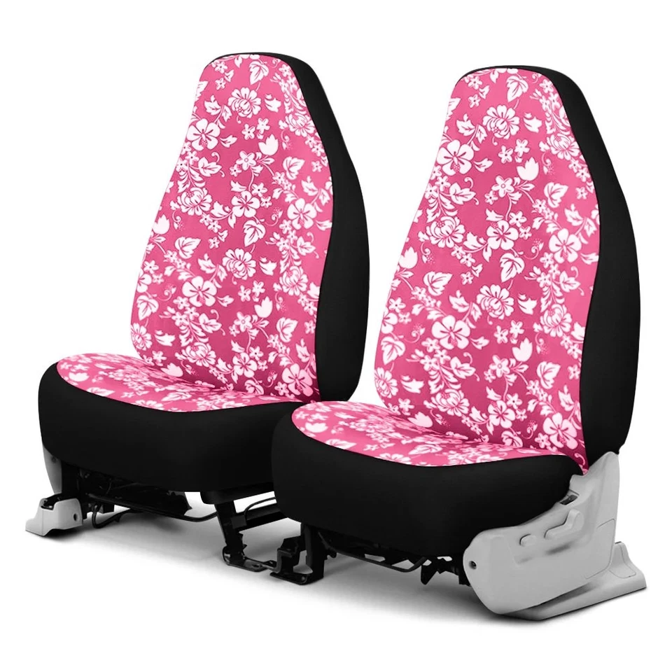 For Toyota MR2 Spyder 00-05 Hawaiian 1st Row Pink Custom Seat Covers Foto 1 de 2