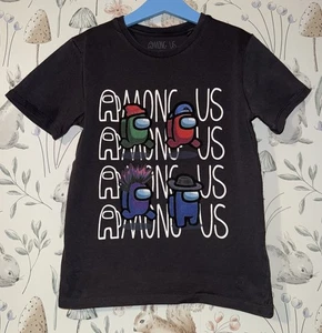 Jungen 7 Jahre (6-7 Jahre) Next "Among Us" T-Shirt Oberteil - Bild 1 von 2