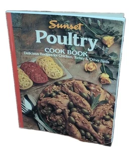 Vintage Sunset Poultry Cookbook Cook Book Recipes 1991 Paperback - Foto 1 di 16