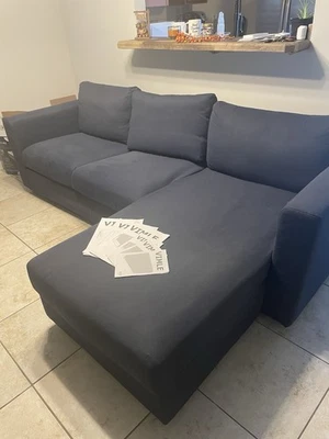 Sofá modular IKEA VIMLE, azul oscuro Foto 1 de 4
