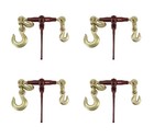 Heavy Duty Ratchet Load Binder w/ 1/2" Grab Hook & 5/8" Slip Hook - 1/2" Grab...