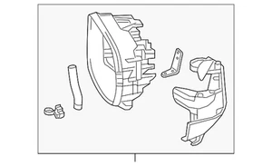 Genuine Honda Mirror Housing 76205-TLA-A31 - Picture 1 of 3
