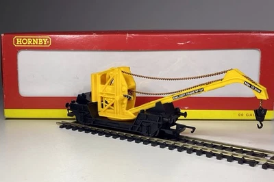 Hornby R6004 Operating Maintenance Crane Wagon - OO Gauge - Boxed - Image 1 of 4