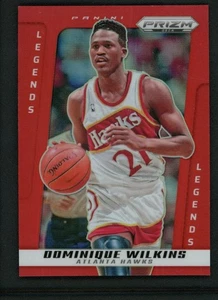 2024-25 Dominique Wilkins /199 Panini Prizm Deca Red Legends - Picture 1 of 2