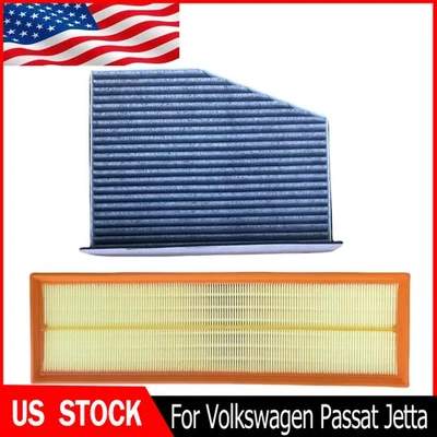 New Engine&Cabin Air Filter For Volkswagen Rabbit Passat Jetta Golf Bora Beetle - Image 1 of 4
