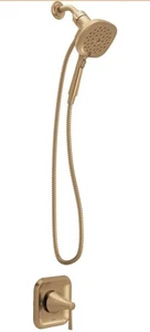 MOEN Ronan Bronzed Gold Duschkopf, Griff mit Umsteller (ohne Auslauf) 82023BZG - Bild 1 von 9
