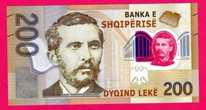 ALBANIA 200 Leke 2017 2019 P76 Prefix XA UNC (TK 18 680) - Picture 1 of 2