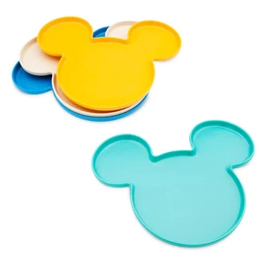 Juego de platos de melamina divertido de verano Mickey Mouse Icon - Juego de vajilla de 4 piezas - Imagen 1 de 4