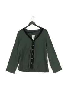 Boden Women's Cardigan UK 20 Green Cotton with Rayon, Silk, Viscose Cardigan - Picture 1 of 6
