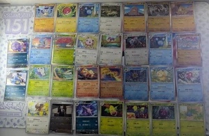 Pokemon 151 sv2a japonés 30 cartas 7 Holos #6 - Imagen 1 de 10