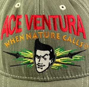 Vintage Ace Ventura When Nature Calls Hat Cap 1995 Jim Carrey Snapback USA - Picture 1 of 24
