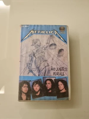 Metallica ...And Justice for All INDIA FIRST Press CLAMSHELL CASSETTE  - Image 1 of 4