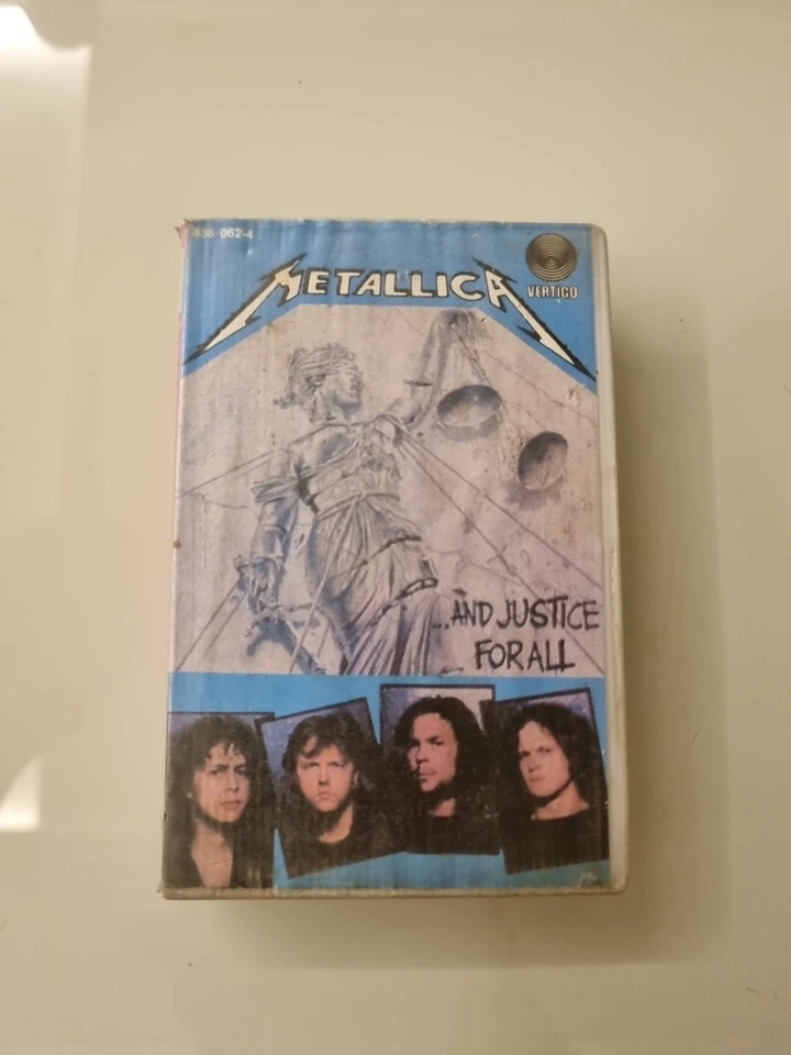 Metallica ...And Justice for All INDIA FIRST Press CLAMSHELL CASSETTE  - Image 1 of 4