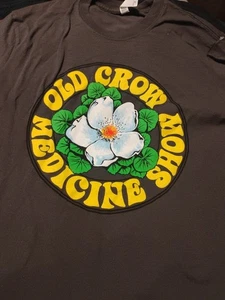 Old Crow Medicine Show T-shirt 👕 Dogwood Flower 🌺 Men's Medium Made In USA - Picture 1 of 13