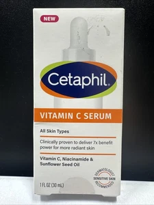 Cetaphil VITAMIN C SERUM +Niacinamide for *All Skin Type 1.0 floz(30ml) - Picture 1 of 9