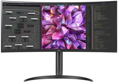 LG UltraWide 34WQ75X-B Curved Monitor 86,4 cm (34 Zoll) - Bild 1 von 4