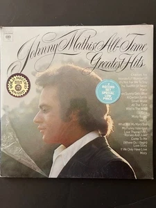 JOHNNY MATHIS -  ALL TIME GREATEST HITS - Brand New  2 LP SET  - GATEFOLD - Picture 1 of 2