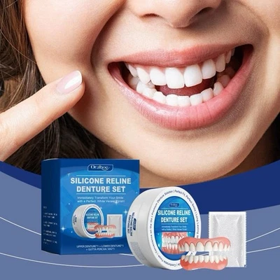Juego de dentadura Oralhoe silicona Reline Foto 1 de 3