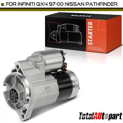 1x Motor De Arranque para Nissan Pathfinder 1996-2000 Infiniti QX4 1997-2000 V6 3,3 L Foto 1 de 4