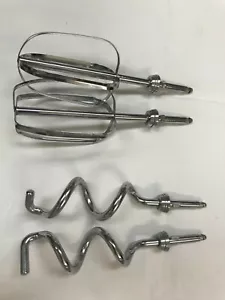4 BEATERS FOR MIXER - UNKNOWN BRAND AND MODEL - USED - Picture 1 of 7