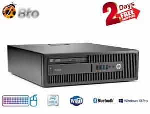 HP 600 G2 Desktop Computer i5-6th 16GB/1TB HDD/16GB USB/Wifi/Bluetooth/Win10 Pro - Picture 1 of 5