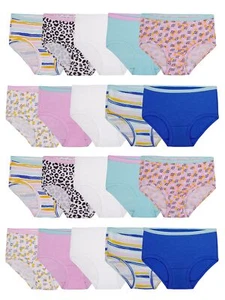 Fruit of the Loom Girls' Tag Free Cotton size 6 Brief Underwear Brief-20 - Picture 1 of 4