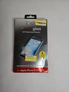 ZAGG Invisible Shield Glass Screen Protector For iPhone 5/5s/5c/SE - Picture 1 of 4