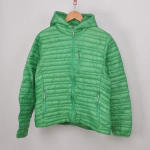 Seltene Patagonia Damen Ultraleichte Daunenjacke mit Kapuze, Gr. L Blau Neuwertig - Bild 1 von 9