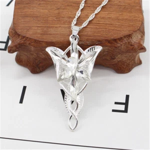 COLLANA CIONDOLO SIGNORE DEGLI ANELLI ARWEN EVENSTAR SIGNORA GALADRIEL - Foto 1 di 4