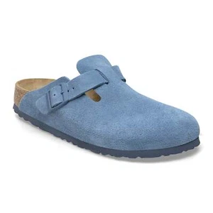 [1027649] Unisex Birkenstock BOSTON SOFT FOOTBED SUEDE LEATHER 'REGULAR FIT' - Picture 1 of 6