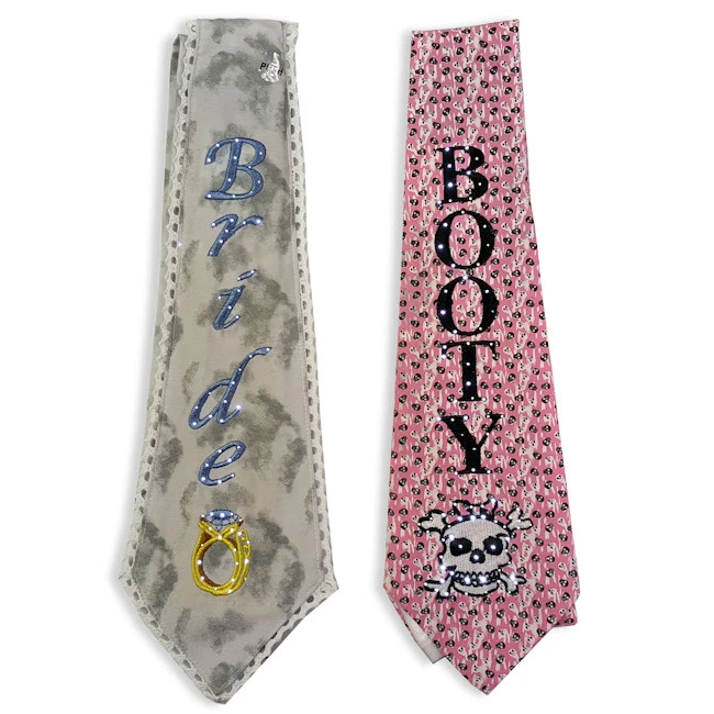 ELEGANT MOMENTS novelty COSTUME neck ties PIRATE bride PATRIOTIC halloween - Image 1 of 1