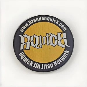 Jiu Jitsu Black Belt Brandon Quick Patch Badge Martial Arts collectible gold - Picture 1 of 8