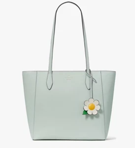 Kate Spade Schuyler Dana Saffiano Leather large Tote Bag Crystal Blue Shoulder. - Picture 1 of 5