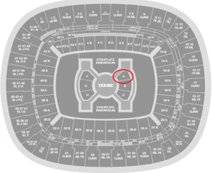 Helene Fischer Frankfurt 2026 Stadion Tour VIP Ticket Karte 1. REIHE V. D. BÜHNE - Bild 1 von 1