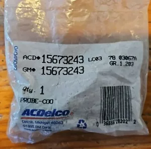 ACDelco 15673243 Engine Coolant Level Probe Switch OEM #15673243 *Fast Shipping* - Picture 1 of 4