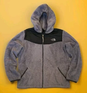 The North Face Girl's Fleece OSO Hooded Full Zip Fleece Sherpa Jacket! XL - Picture 1 of 4