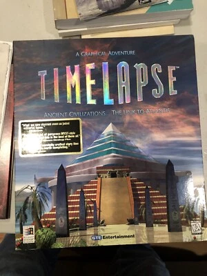 Timelapse PC Game CD-ROM Windows 95 98 (PC, 1996) with Manual - Image 1 of 4
