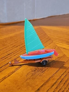 Vintage Midgetoy Sailboat with Trailer - Picture 1 of 8