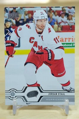 2019-20 Upper Deck Series 2 Base #308 Jordan Staal - Carolina Hurricanes - Image 1 of 2