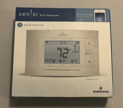 Emerson Sensi Wi-Fi Programmable Thermostat UP500W for Smart Home - NEW - Image 1 of 4