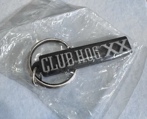 Club HOG Rubber Key Chain Harley Davidson Owners Group - Picture 1 of 4