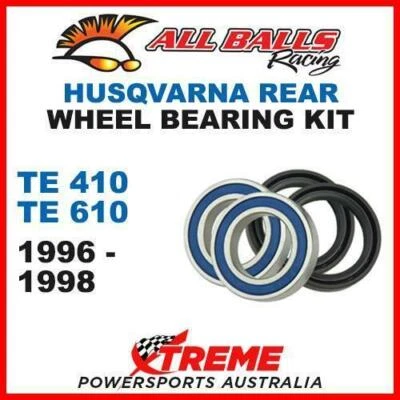 MX Rear Wheel Bearing Kit Husqvarna TE410 TE610 1996-1998 Moto, All Balls 25-141 — 第 1/2 张图片