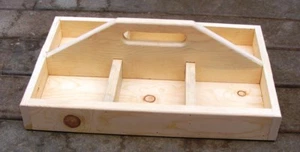 Tool Caddy Organizer Wooden Tool Box / Gardening Caddy - Farmhouse Decor - Picture 1 of 5