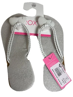 Chanclas Roxy Girl Costas II talla 4 blancas Foto 1 de 4
