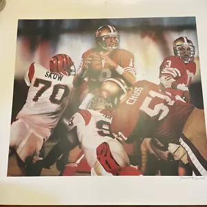 Daniel M. Smith Super Bowl 26 49ers/Bengals limited edition print - Picture 1 of 3