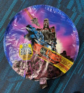 Vintage 1984 Gobots Anagram Mylar Foil Balloon NOS Transformers 18 inch NEW - Picture 1 of 2