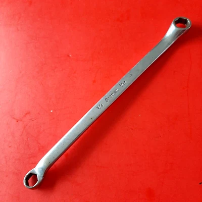 Read Snap-on Tools USA 3/8 x 7/16" 6-Point Offset Box Wrench XB1214S - Image 1 of 4
