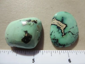 906 PAKET MIT 2 VARISCITE CABS.  EX GESCHLOSSENER OLD TIME ROCK SHOP - Bild 1 von 2