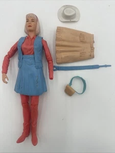 1960'S VINTAGE JANE WEST ACTION FIGURE MARX RARE SALMON PINK COLOR - Picture 1 of 4