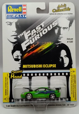 Revell Die-Cast Mitsubishi Eclipse The Fast and the Furious Issue #100 1:64 2002 - Image 1 of 4